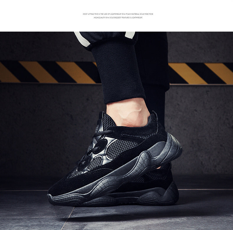 CUBICS Yezy 500 Trainers - Black