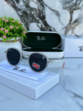 Rayba n 3675 White Black Sunglasses