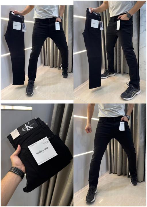 Calvi n Klei n Jet Black Imported Hyperflex Denim