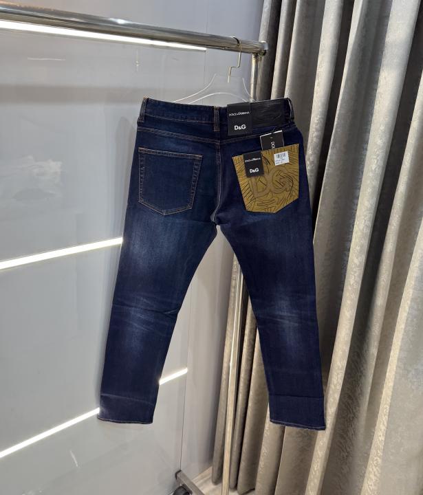 Dolc e &Gabban a Dark Blue Pocket Embroidery Imported Denim