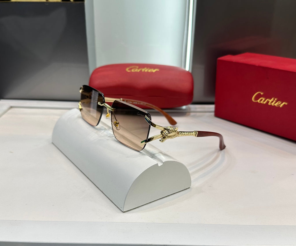 Cartie r 003 Brown Ultimate Luxury Shade With Original Packaging