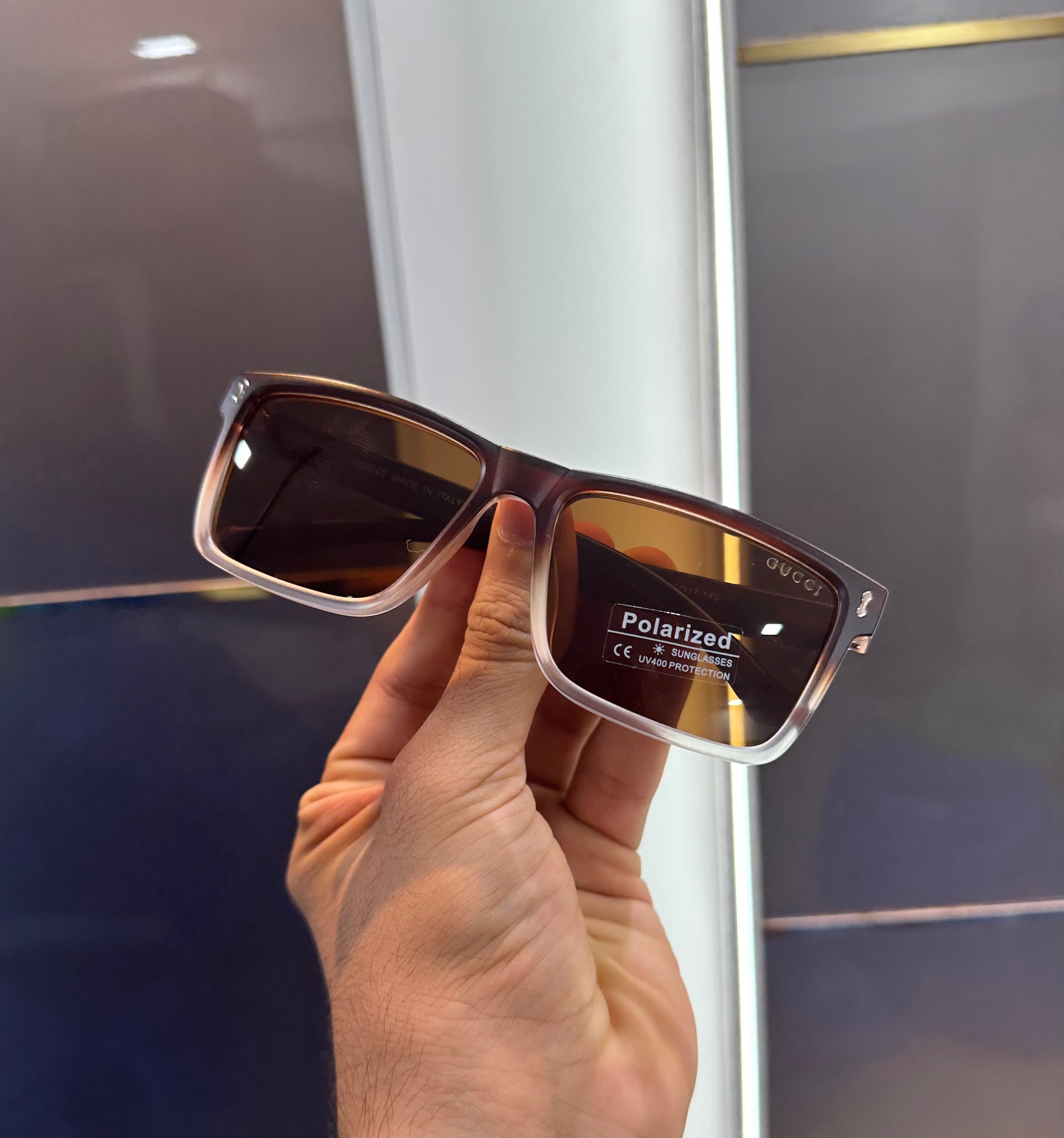 Gucc i Brown Ultimate Luxury Shade With Original Packaging