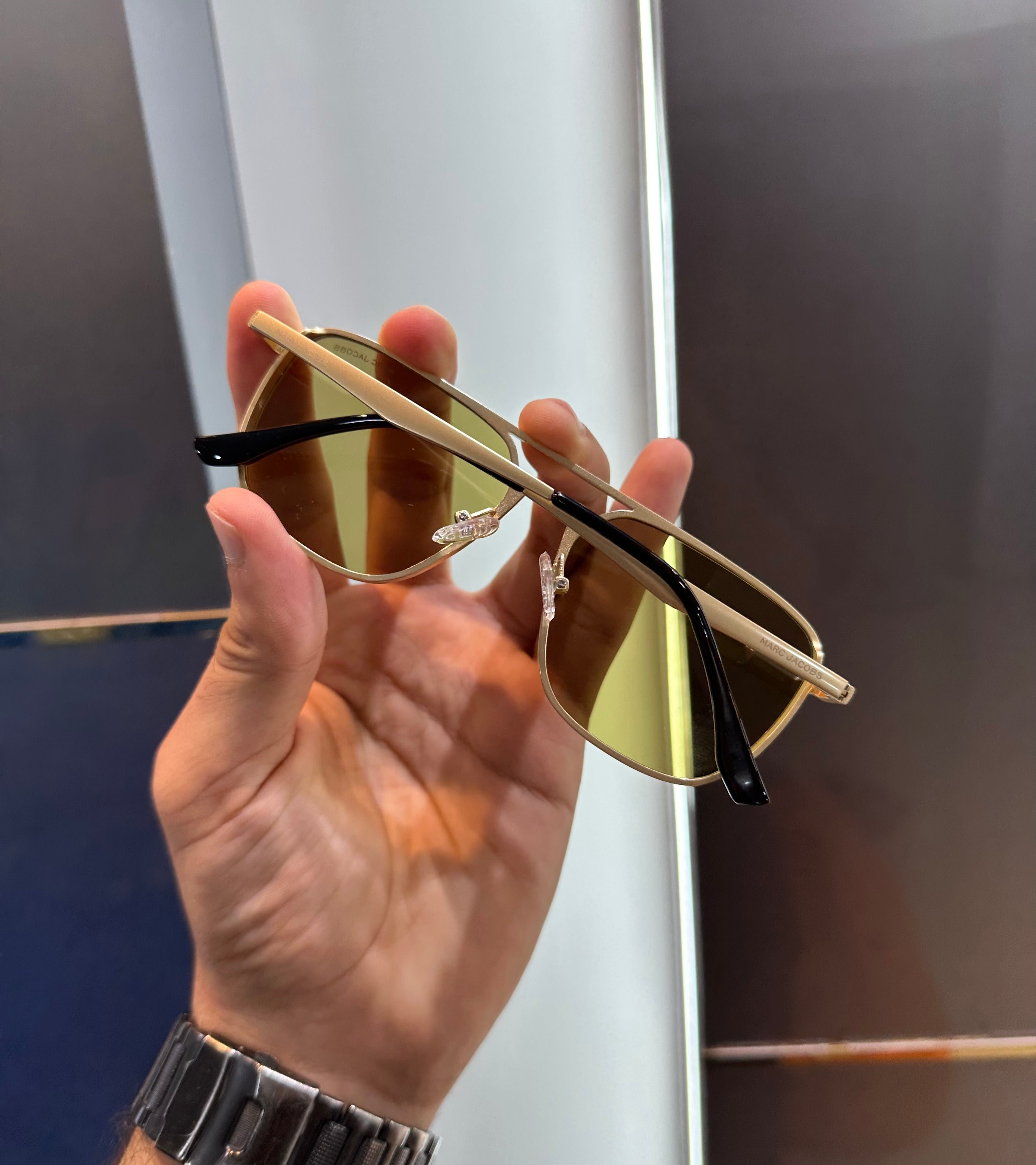 Mar c Jacob s Yellow 3036 Ultimate Luxury Shade With Original Packaging