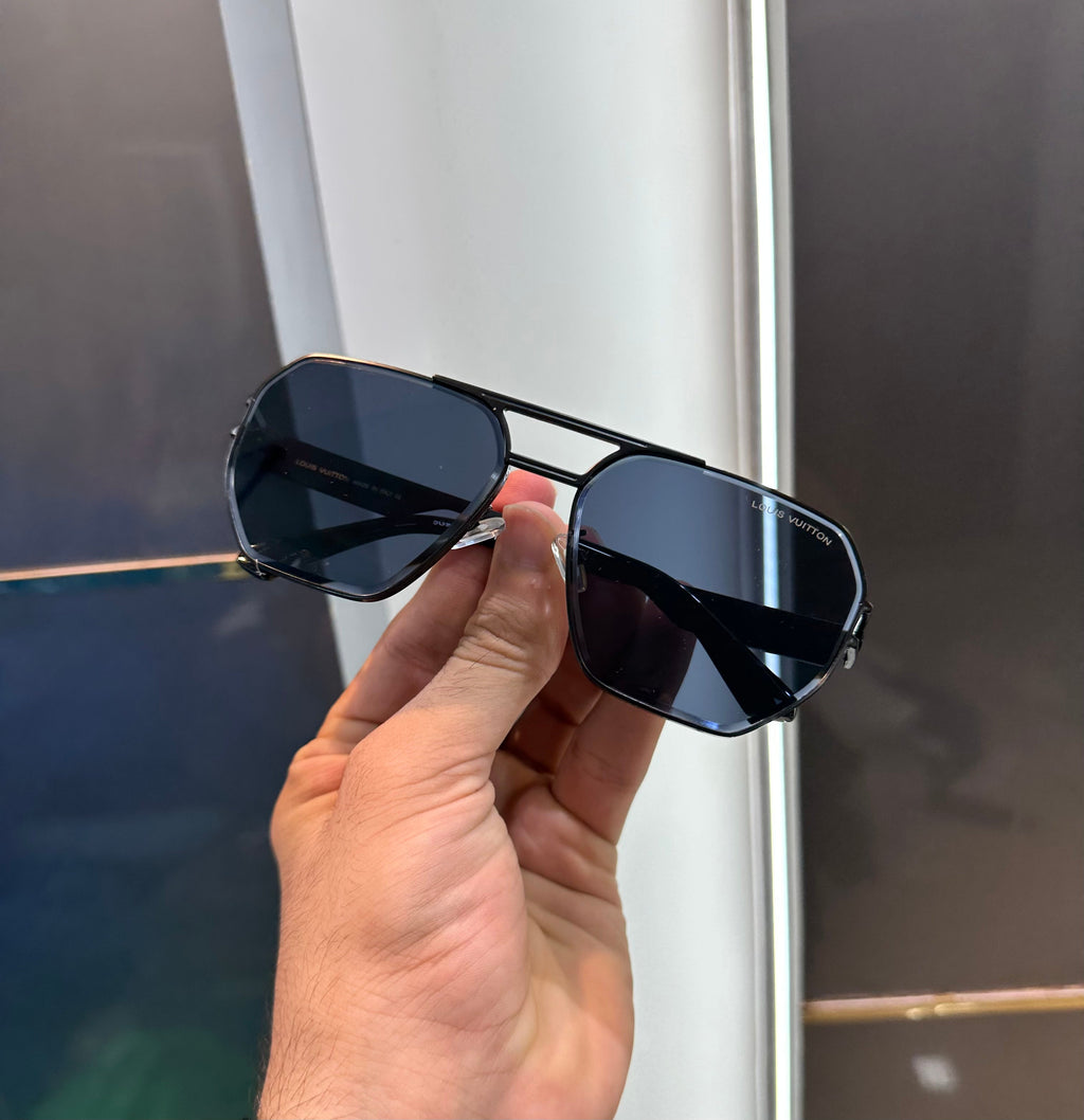 Loui s Vuitto n 599 All Black Ultimate Luxury Shade With Original Packaging