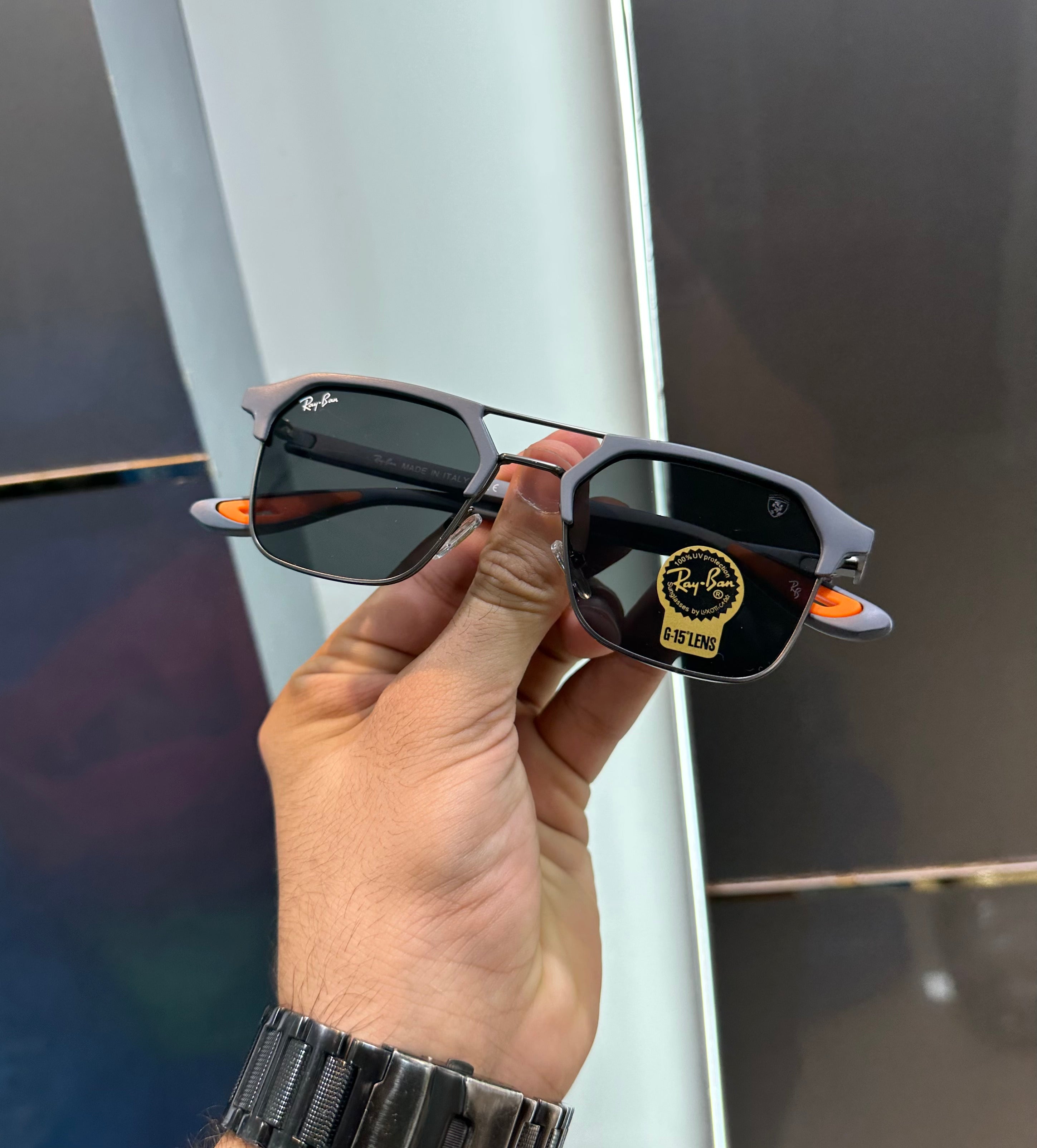 Rayba n Grey Black 8329 Ultimate Luxury Shade With Original Packaging