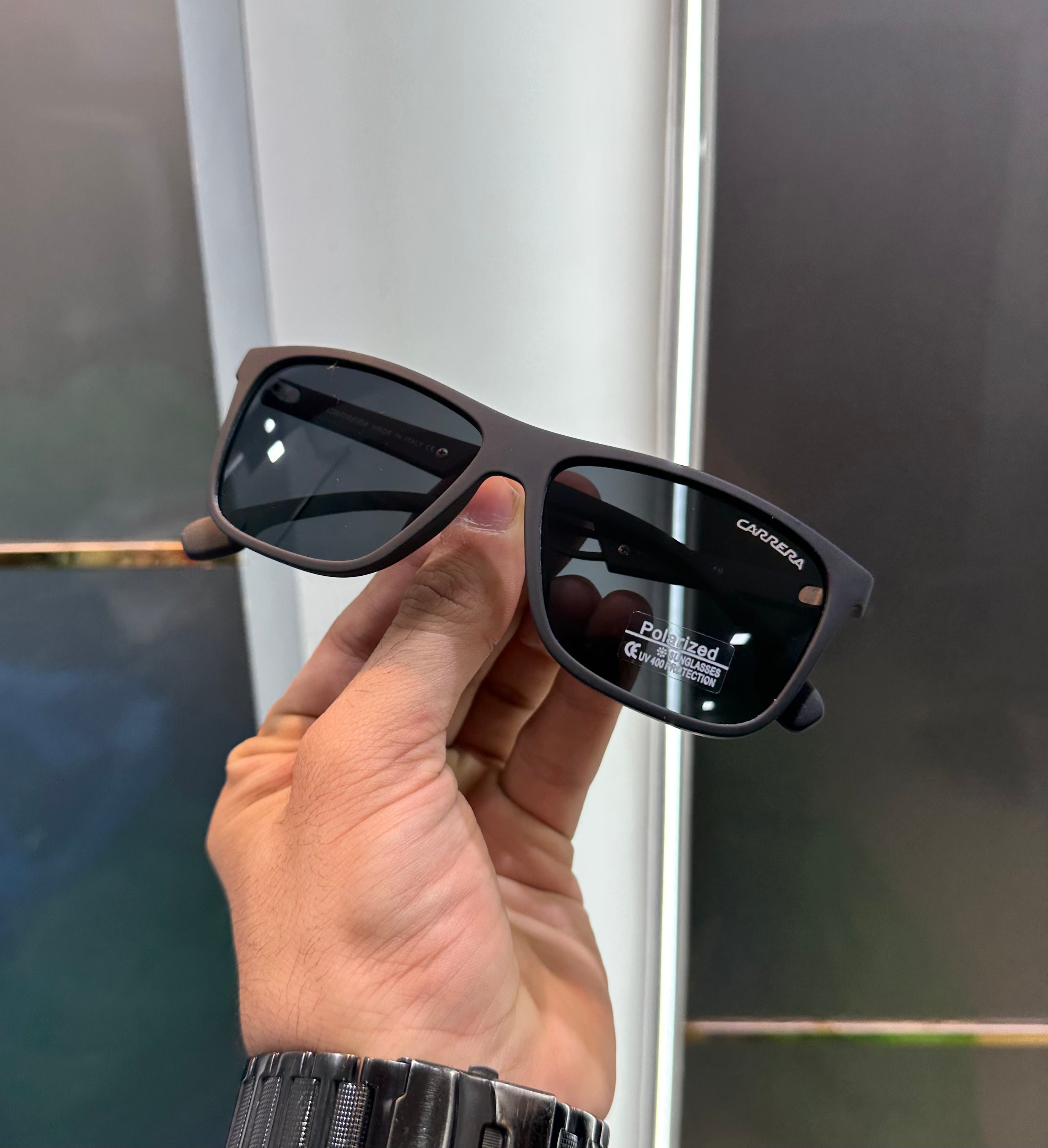 Carrer a Matt Black 8656 Ultimate Luxury Shade With Original Packaging