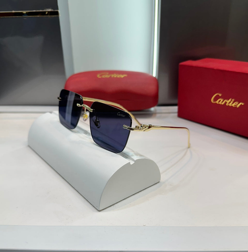 Cartie r 3080 Gold Black Ultimate Luxury Shade With Original Packaging