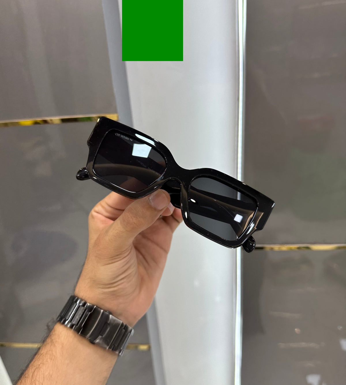 OffWhit e 1128 Black Ultimate Luxury Shade With Original Packaging