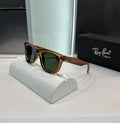 Rayb an 502 Brown Teal Ultimate Luxury Shade With Packaging