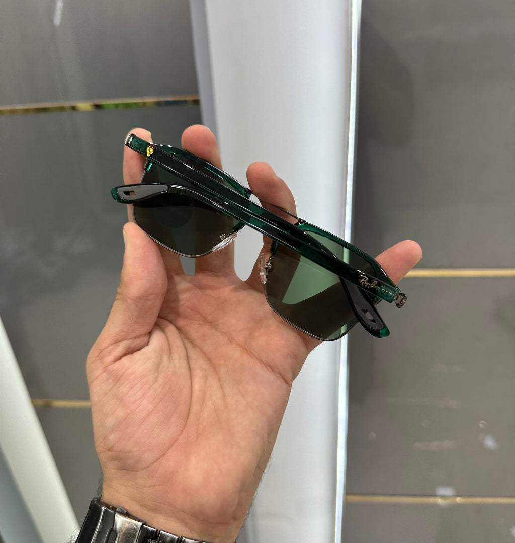 Rayba n 8329 Green Ultimate Luxury Sunglass With Original Packaging