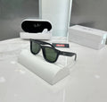 Rayba n 502 Green Matt Black Ultimate Luxury Sunglass With Original Packaging