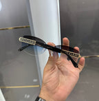 Bvlgar i 6098 Gold Blue Ultimate Luxury Sunglass With Original Packaging