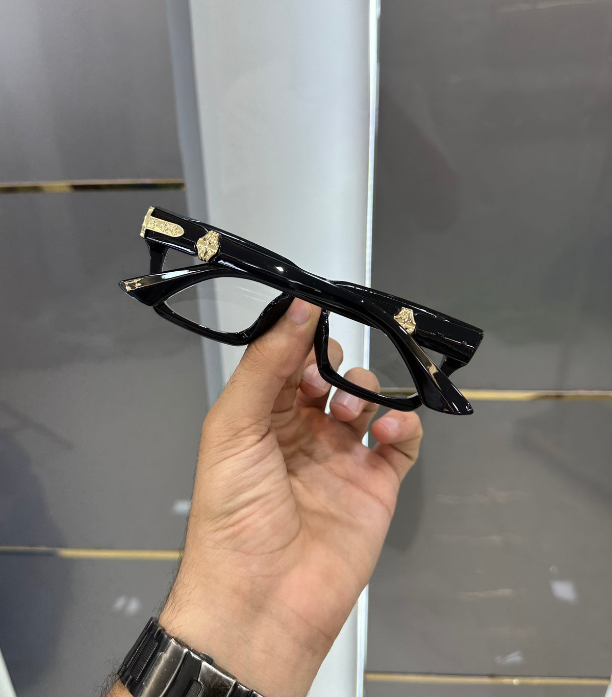 ChromeHear ts 1179 Black Ultimate Luxury Sunglass With Original Packaging