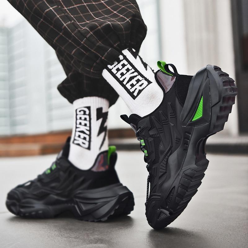 CUBICS Luxury Armag Demigood Sneakers - Black