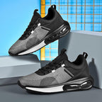 CUBICS Max Air Trainers - Black Grey