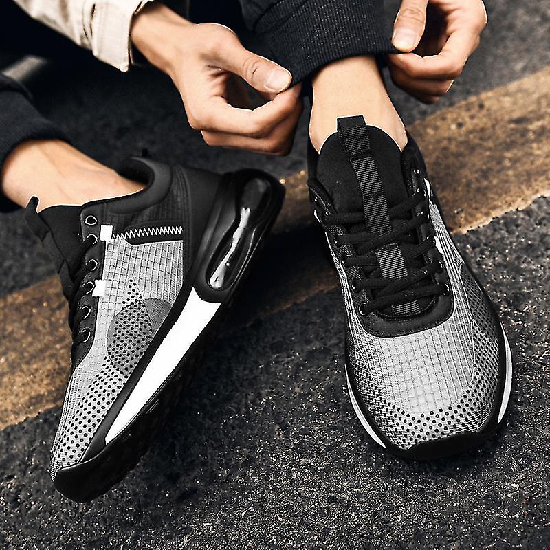 CUBICS Max Air Trainers - Black Grey