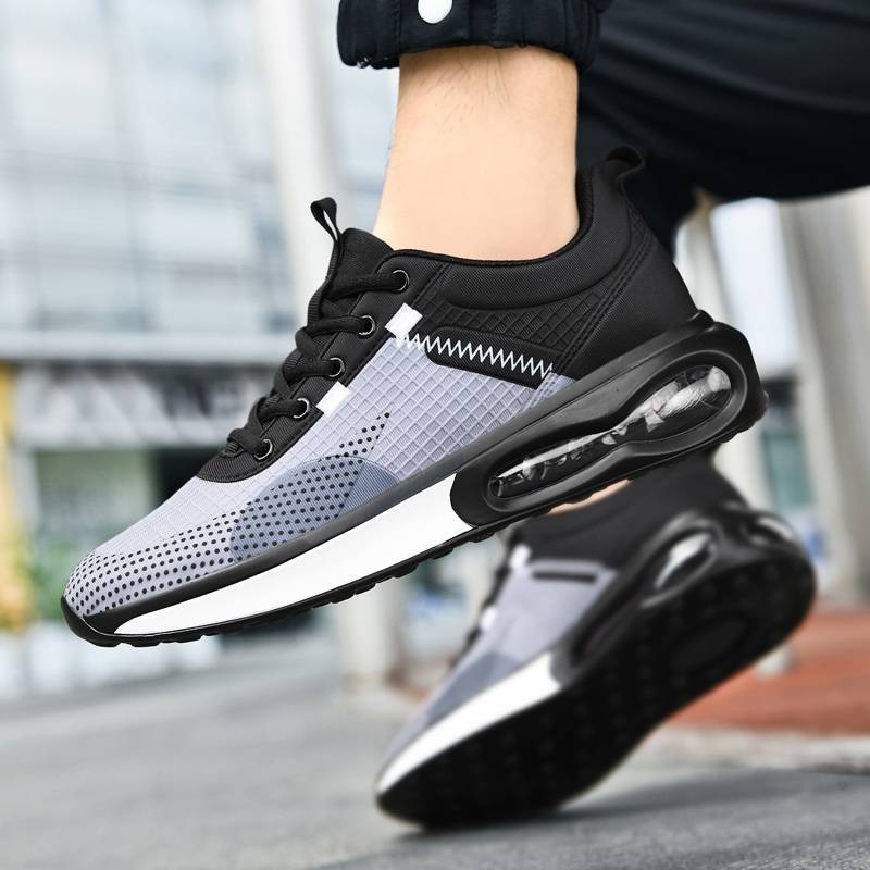 CUBICS Max Air Trainers - Black Grey