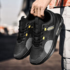 CUBICS Max Air Trainers - Black Gold