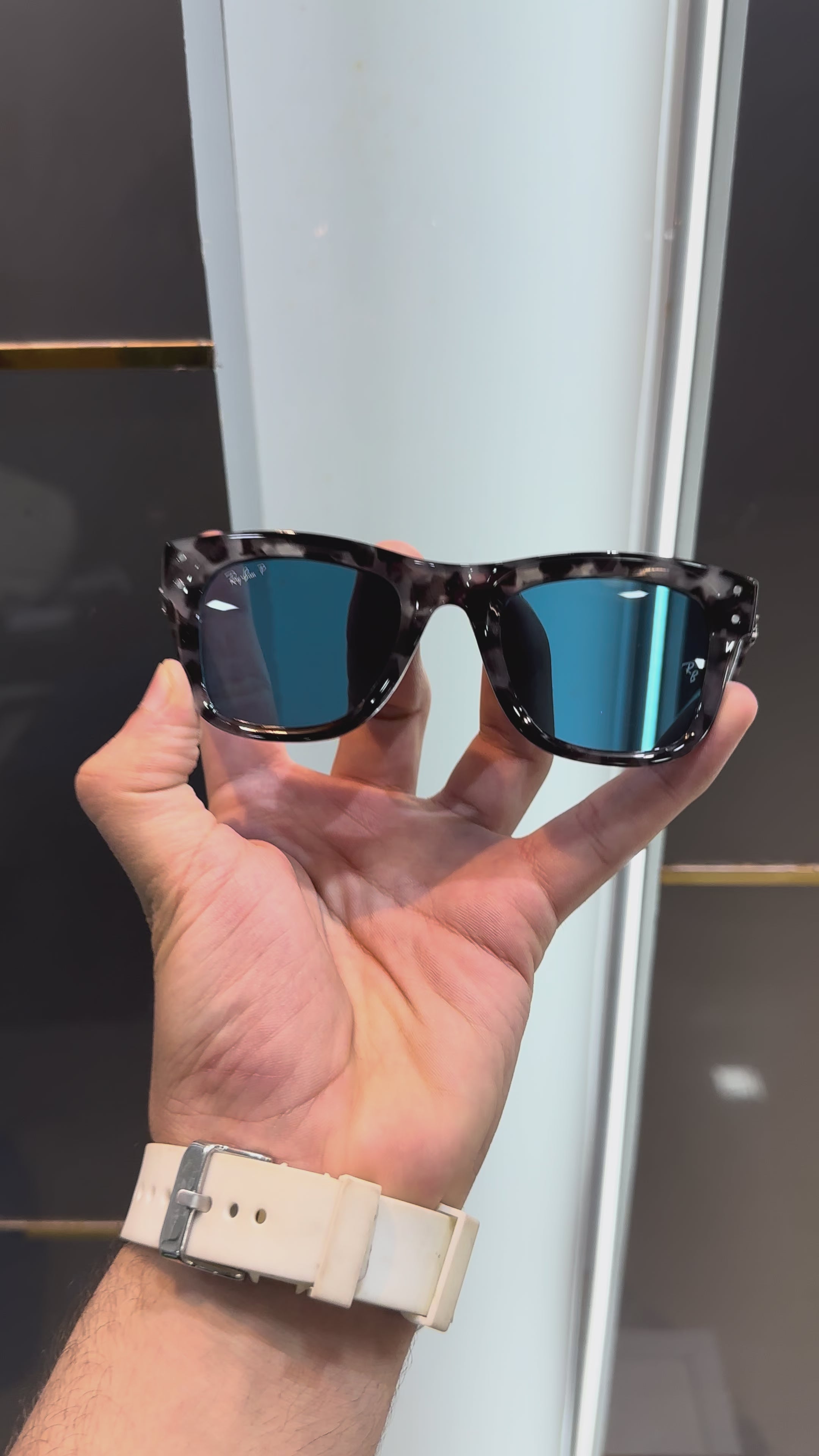 Rayba n 502 Marble Blue Ultimate Luxury Shade With Original Packaging