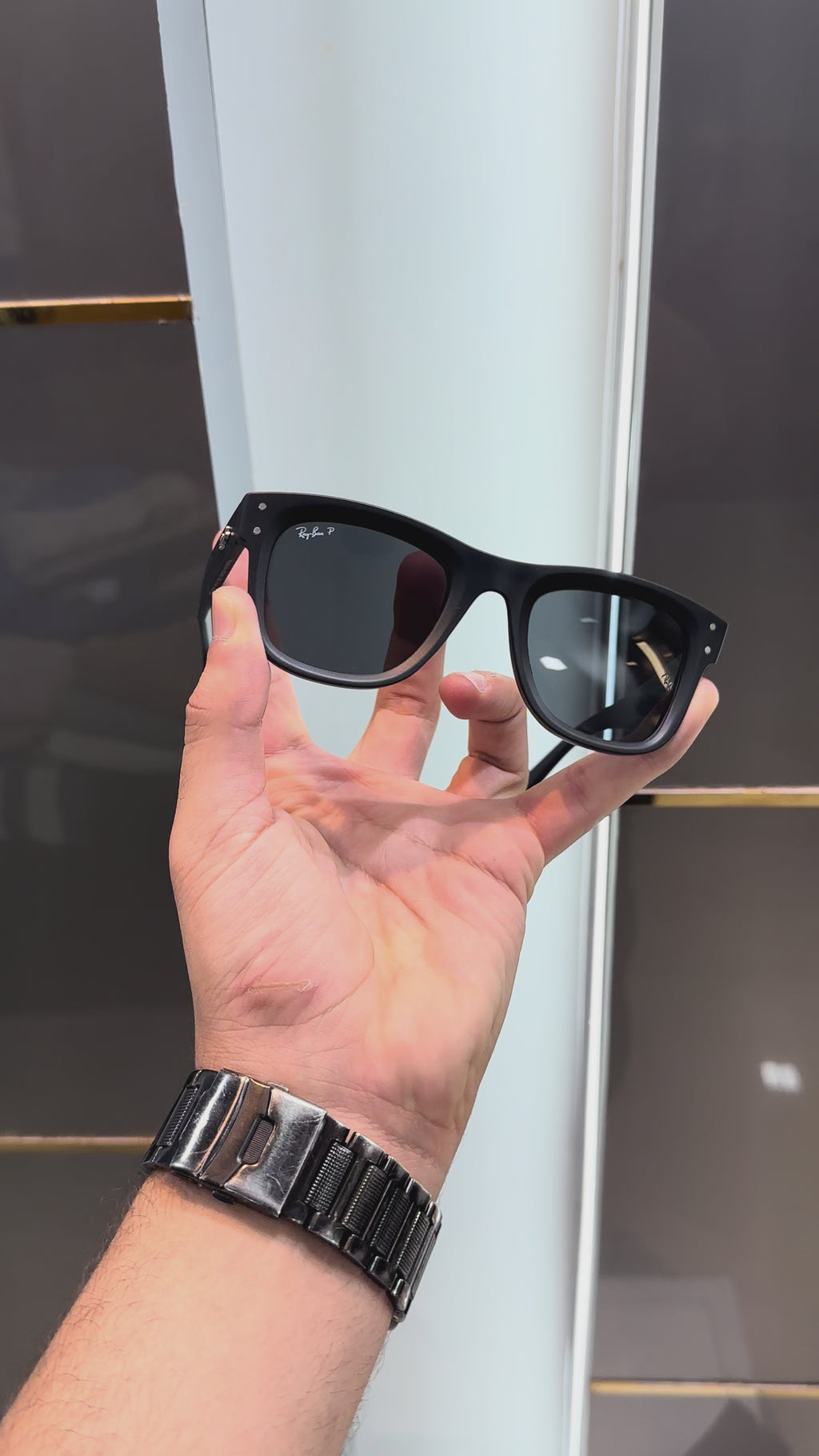 Rayba n Matt Black 502 Ultimate Luxury Shade With Original Packaging