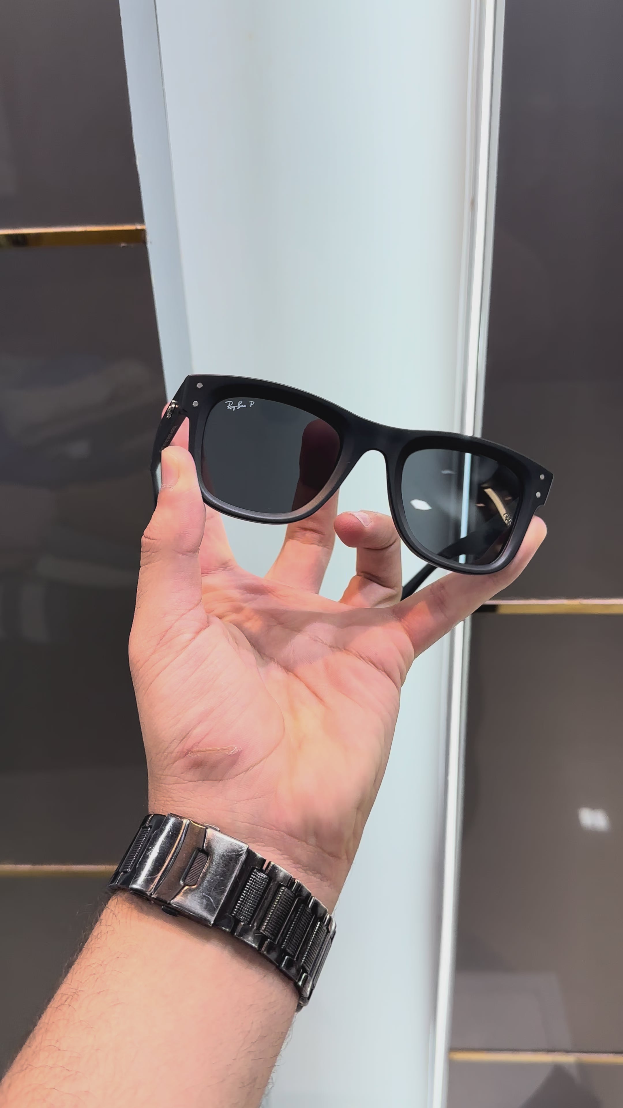 Rayba n Matt Black 502 Ultimate Luxury Shade With Original Packaging