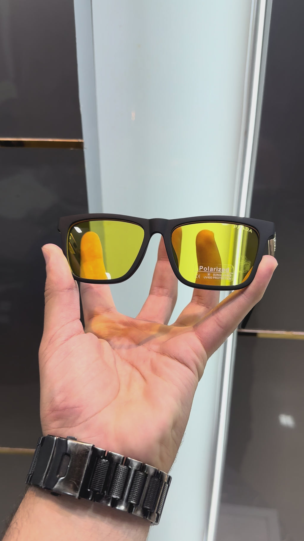 Prad a Black Yellow 2026 Ultimate Luxury Shade With Original Packaging