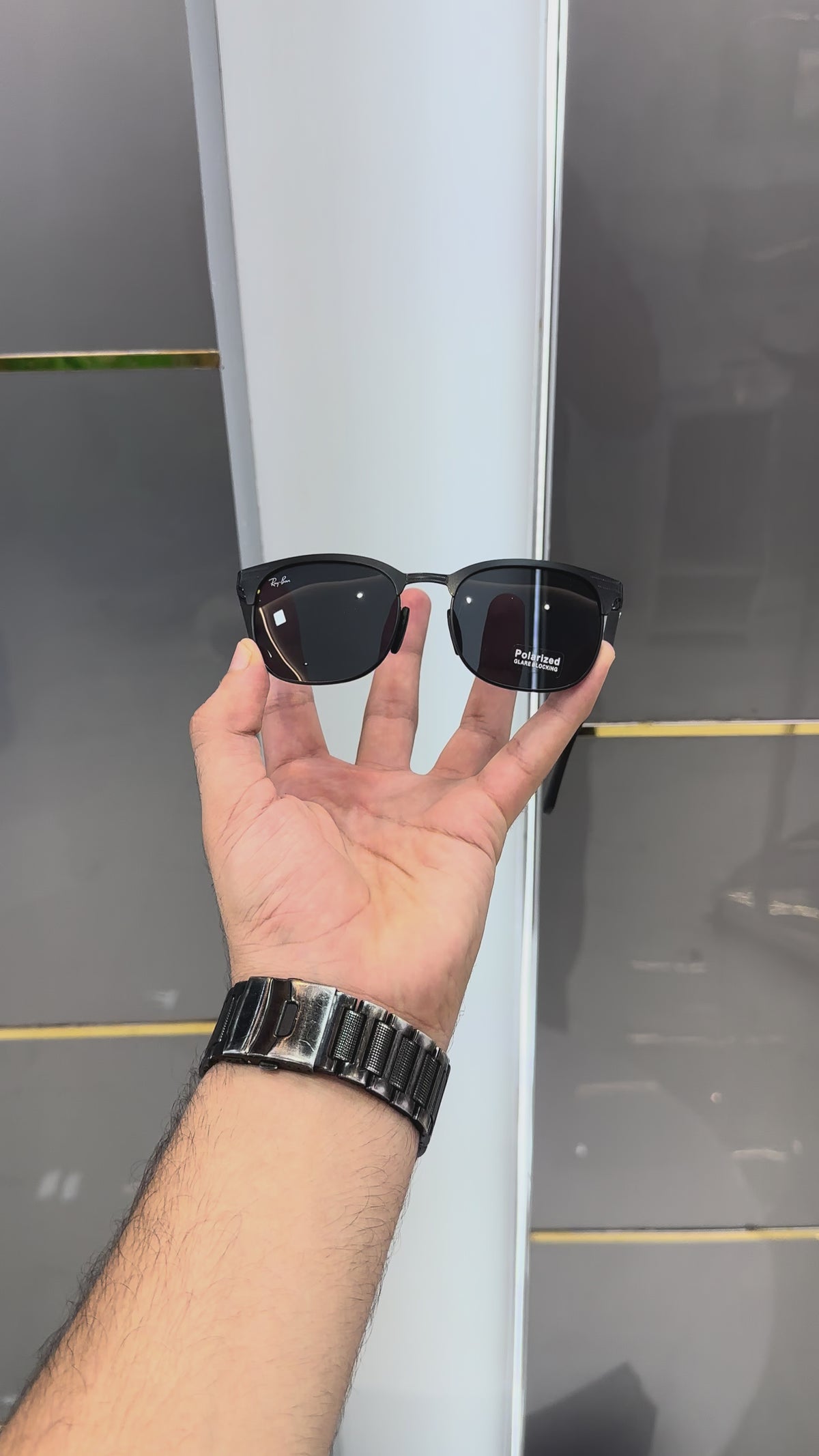 Rayb an 2602 All Black Ultimate Luxury Shade With Original Packaging