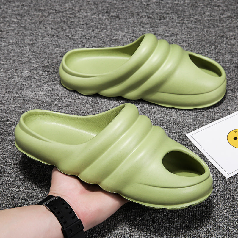 CUBICS Snail Cutout Foam Slides - Resin