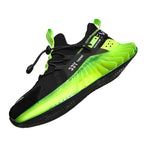CUBICS Luxury Vortex Pivoted Dynamics Sneakers - Black Neon