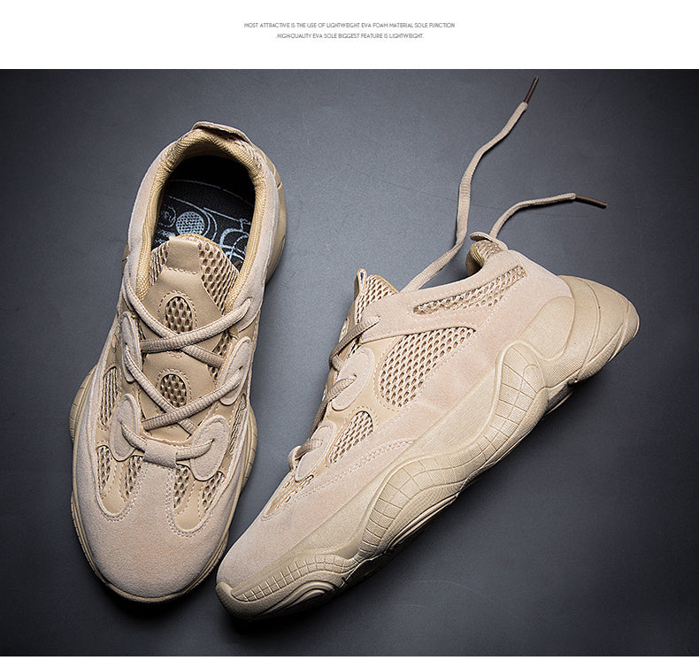 CUBICS Yezy 500 Trainers - Brown