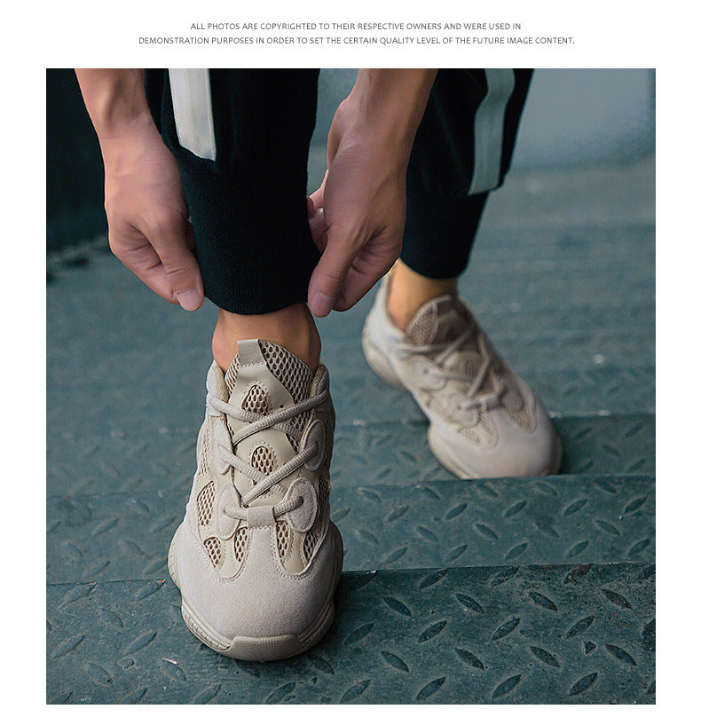 CUBICS Yezy 500 Trainers - Brown