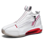 CUBICS 34 Zorden High Top Basketball Sneakers - White